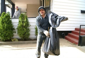 Workers Justice Project - Day Laborer Cleaning Up